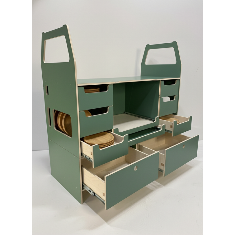 Life4Van Saana modulaarijärjestelmä Laminaatti