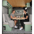 Rear Unit: Chairs + Table/Bed Laminate (Large)