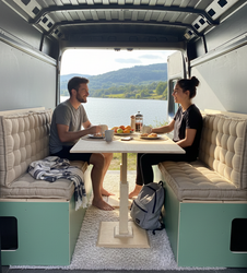 Rear Unit: Chairs + Table/Bed Laminate (Large)