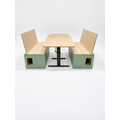 Rear Unit: Chairs + Table/Bed Plywood (Large)
