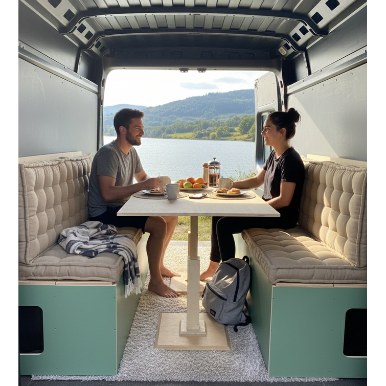 Takaosan Yksikkö: Tuolit + Pöytä/Sänky (Large)