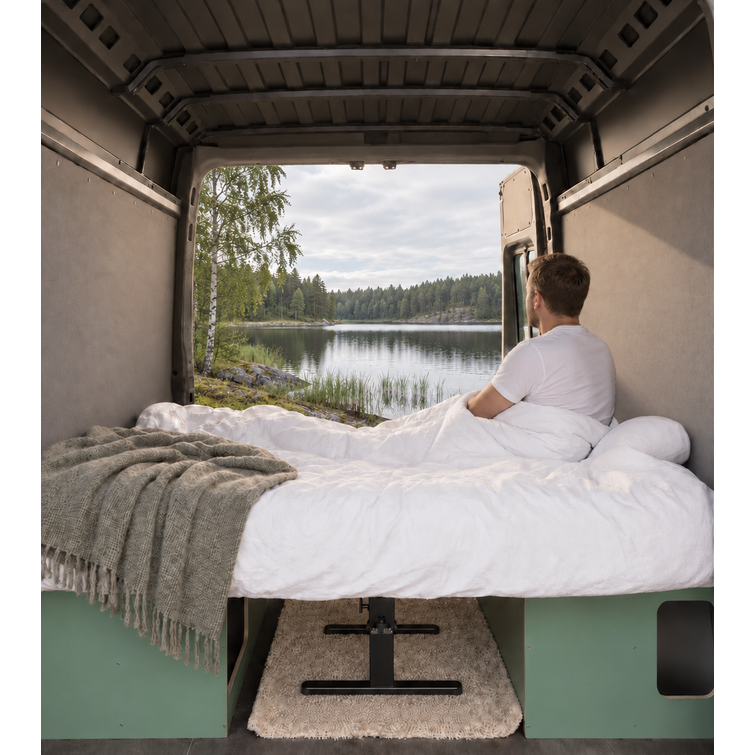 Rear Unit: Chairs + Table/Bed Plywood (Large)
