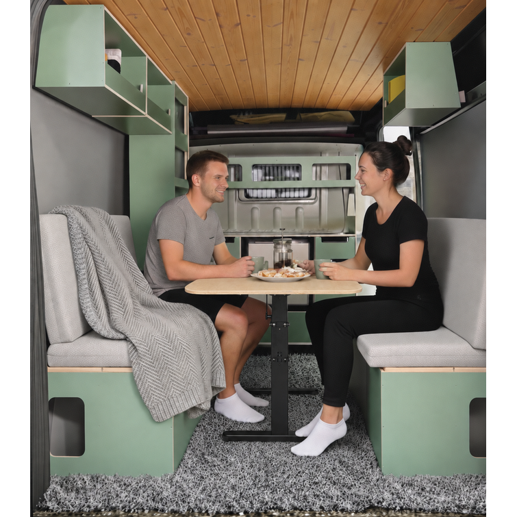 Rear Unit: Chairs + Table/Bed Laminate (Large)