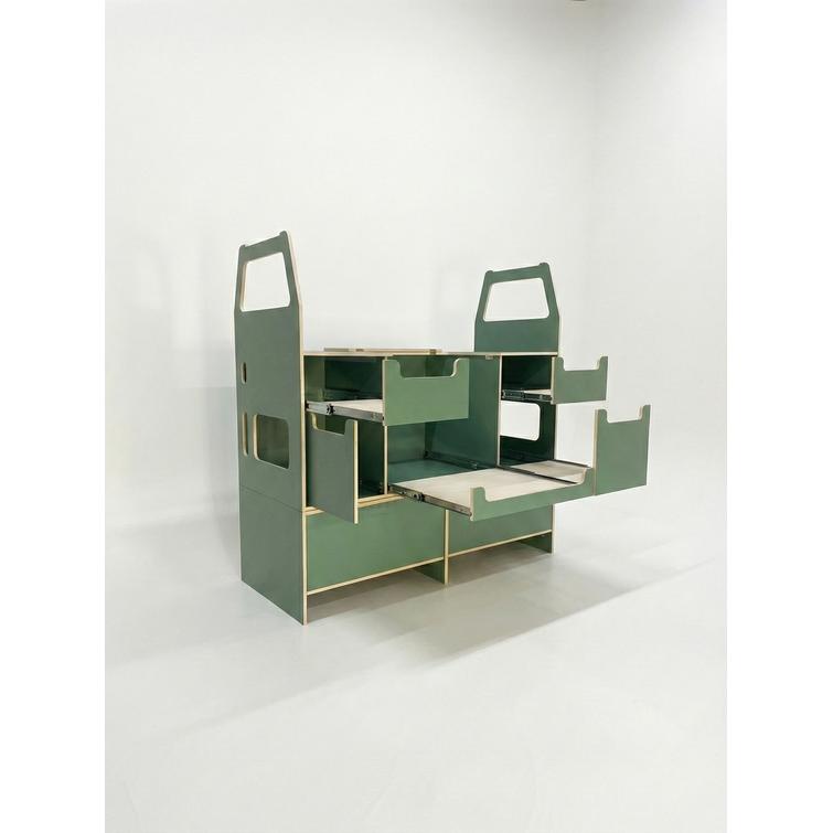 Life4Van Koli modulaarij&auml;rjestelm&auml; Laminaatti